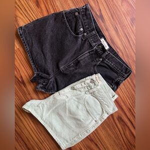Madewell “The Mom Jean Shorts”